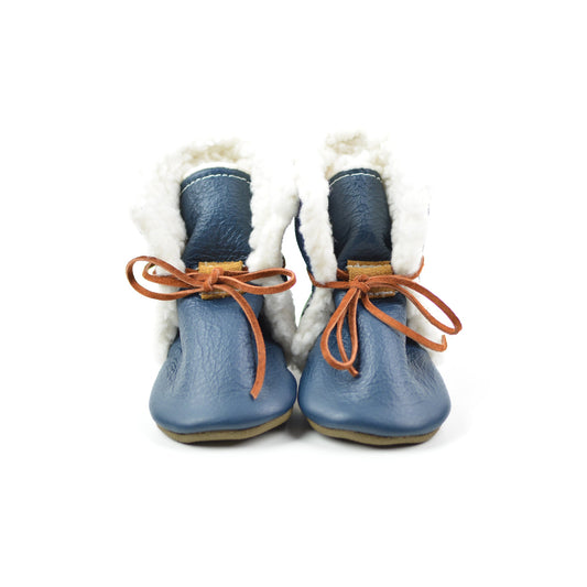 Sherpa Boots (Sizes 3-7) Baby and Toddler Kids Children Leather Shoes