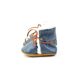 Navy Sherpa Boots - Sizes 0-2