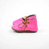 RTS Fiesta Neon Pink Lace Mary Janes - Size 3 (12-18M) (5")