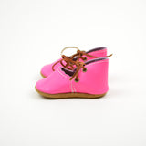 Fiesta Neon Pink Lace Mary Janes Baby and Toddler Shoes Sizes 0-2