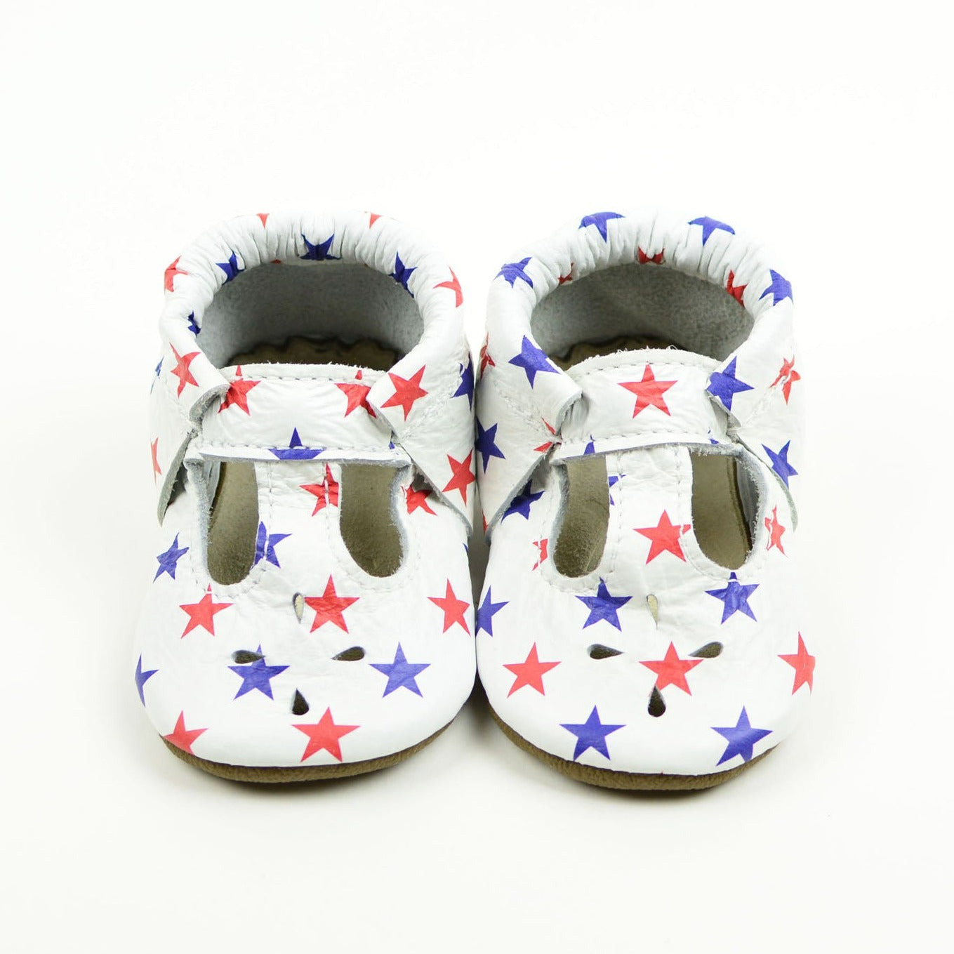 RTS T-Straps Star Spangled Baby and Toddler Shoes Sizes 3-7