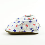 RTS Star Spangled Moccasins Baby and Toddler Shoes Sizes 3-7